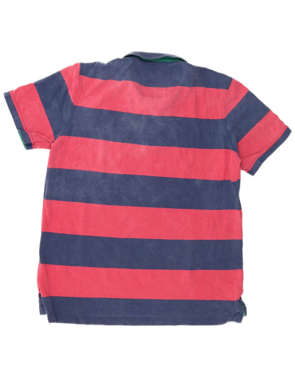 Crew Clothing Polo da rugby da uomo 2XL Cotone a righe blu navy