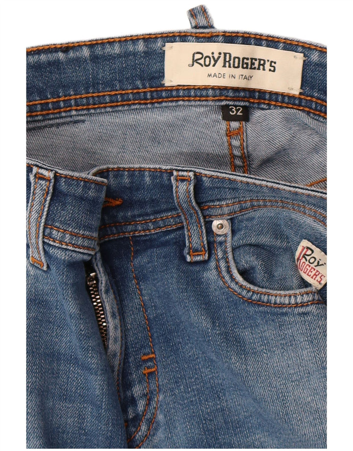Jeans slim da donna Roy Rogers W32 L30 Blu