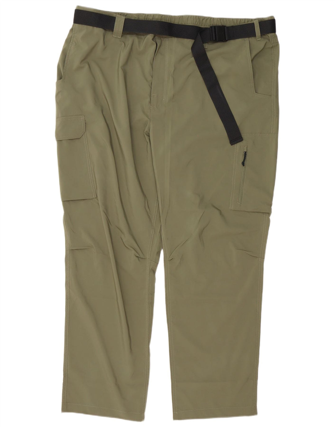 Pantaloni cargo dritti da uomo Columbia W54 L32 poliestere kaki