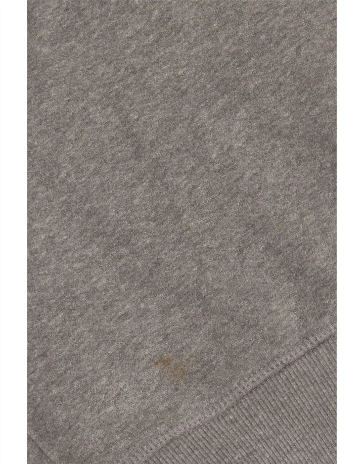 Felpa oversize con grafica da donna Superdry Maglione UK 6 XS Grigio chiazzato