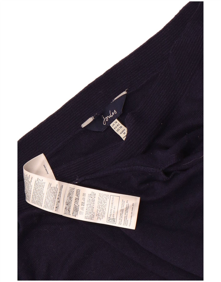 Felpa oversize da donna Joules UK 14 Large in cotone blu navy