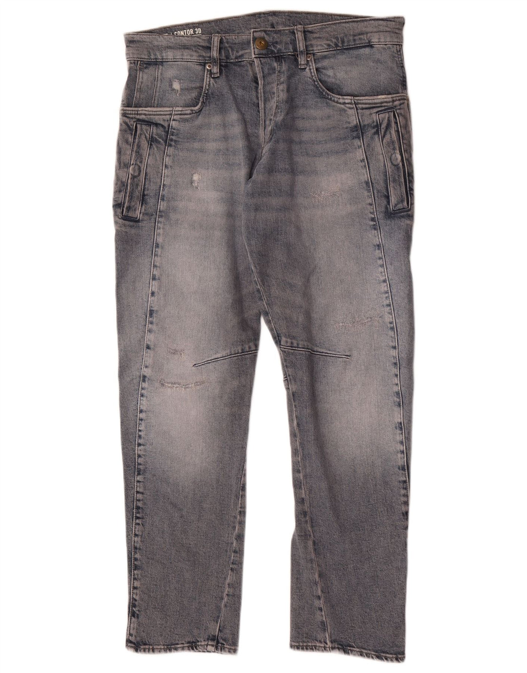 Jeans dritti da uomo G-Star W31 L30 cotone blu