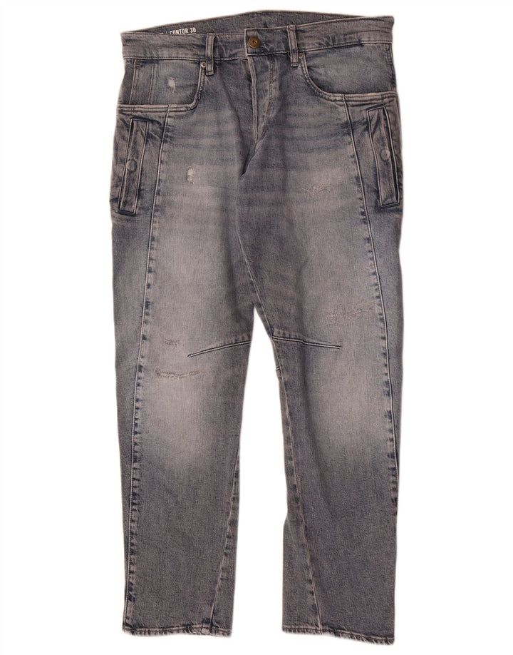 Jeans dritti da uomo G-Star W31 L30 cotone blu