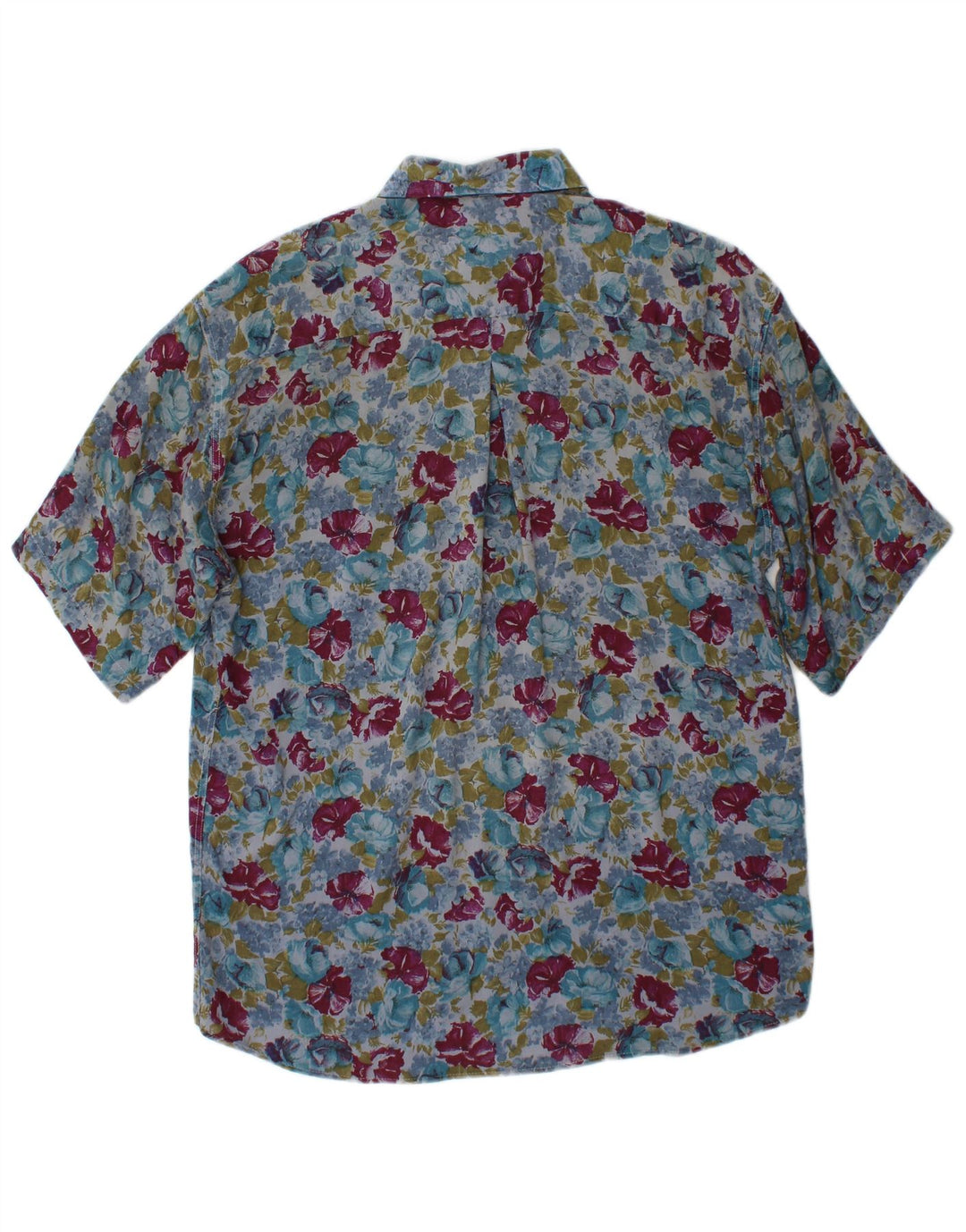 Camicia a maniche corte da uomo Mac Fashion piccola floreale multicolore