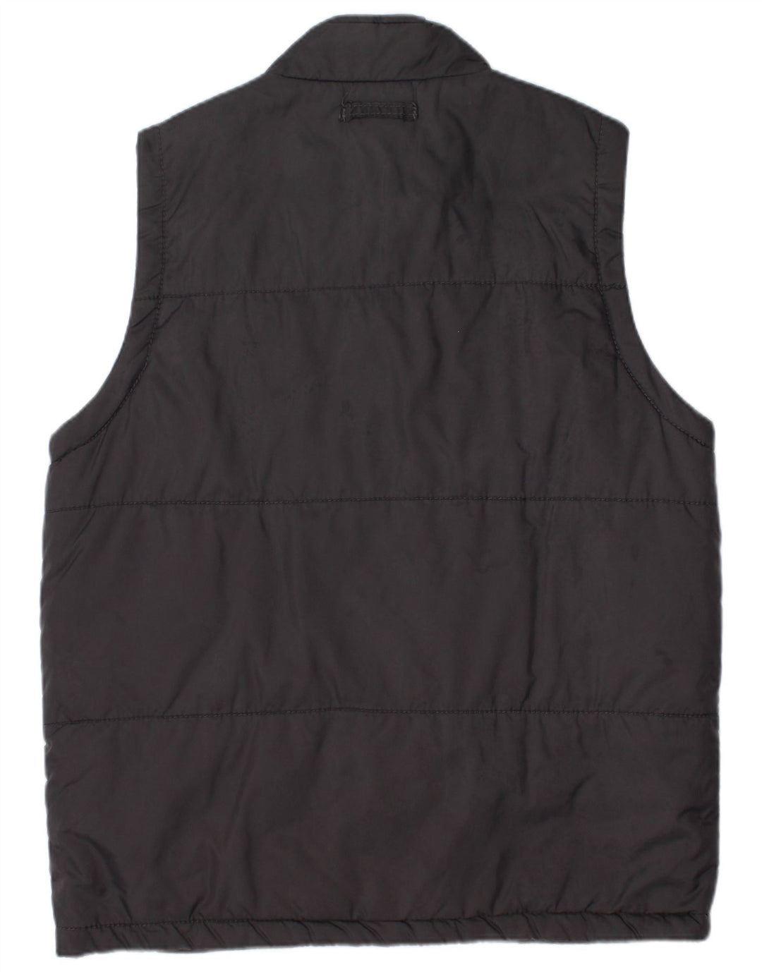 CALVIN KLEIN JEANS Boys Padded Gilet 9-10 Years Grey Nylon