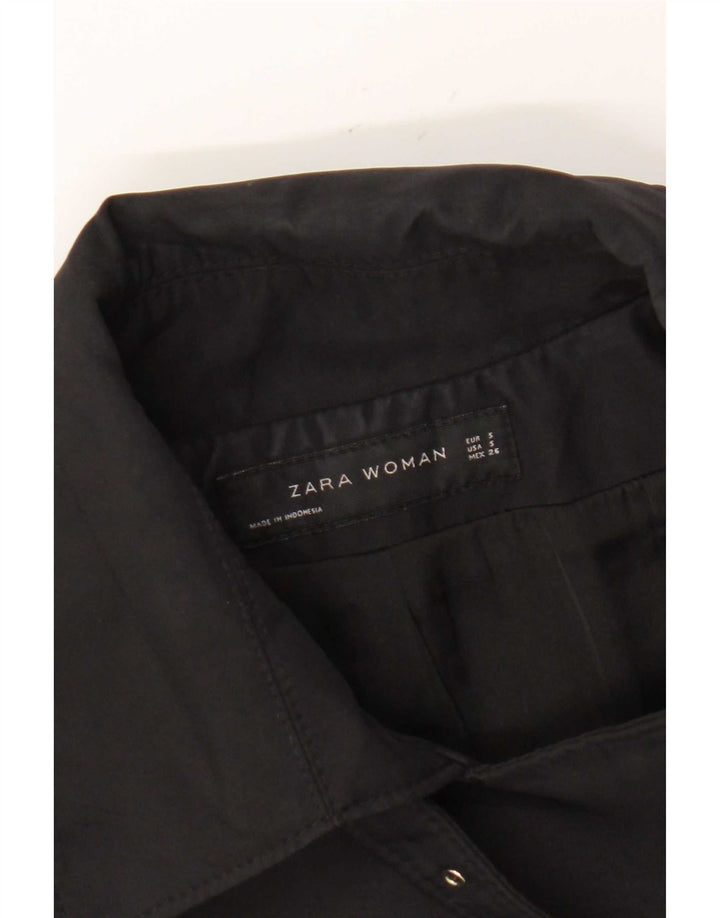 Cappotto oversize da donna Zara UK 10 piccolo nero