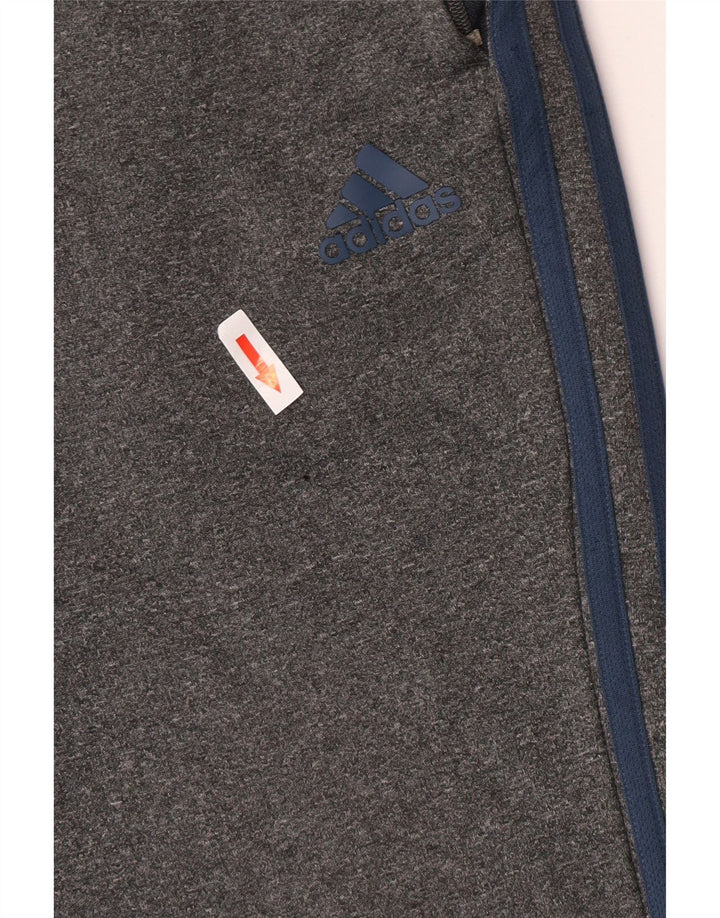 Pantaloni da jogging Adidas Climawarm da uomo in poliestere grigio medio