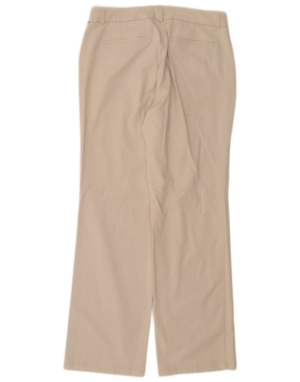 Pantaloni casual dritti da donna Dockers US 12 Large W34 L32 Cotone beige