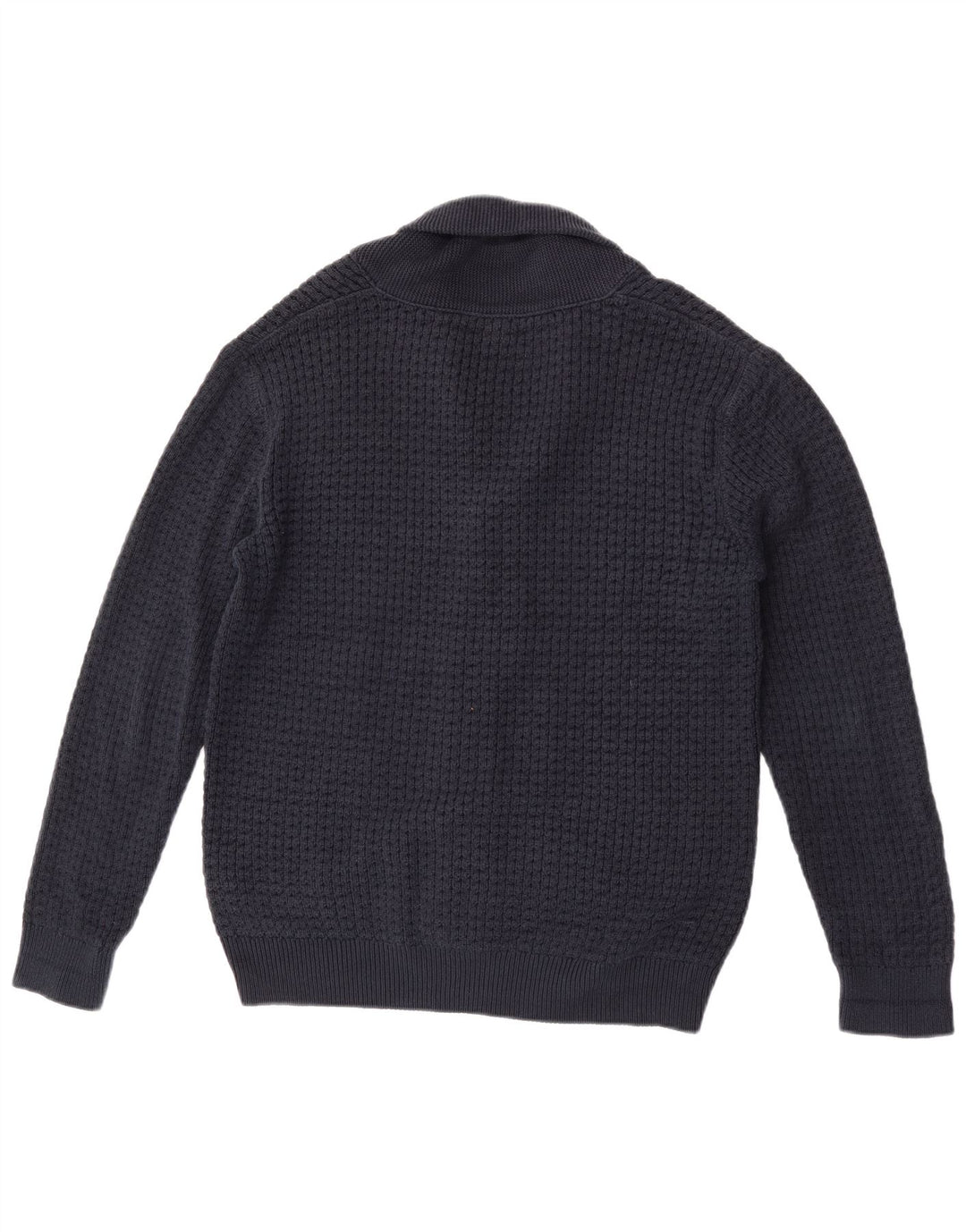 Maglione cardigan da uomo Zara grande blu navy