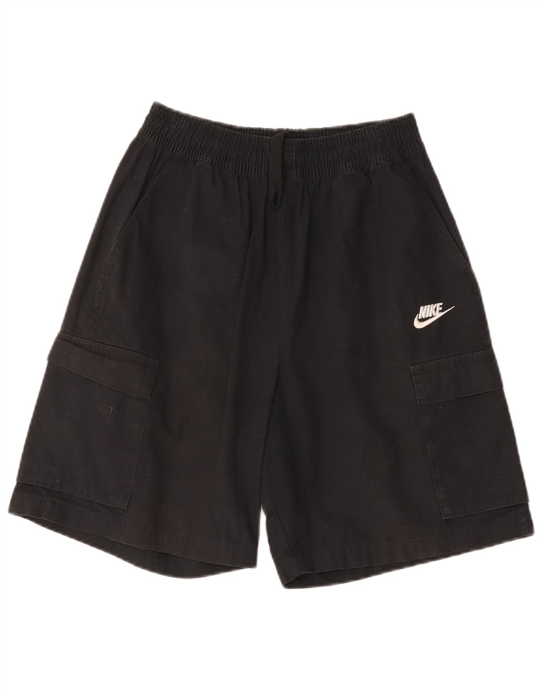 Pantaloncini cargo Nike da uomo piccoli W27 in cotone nero