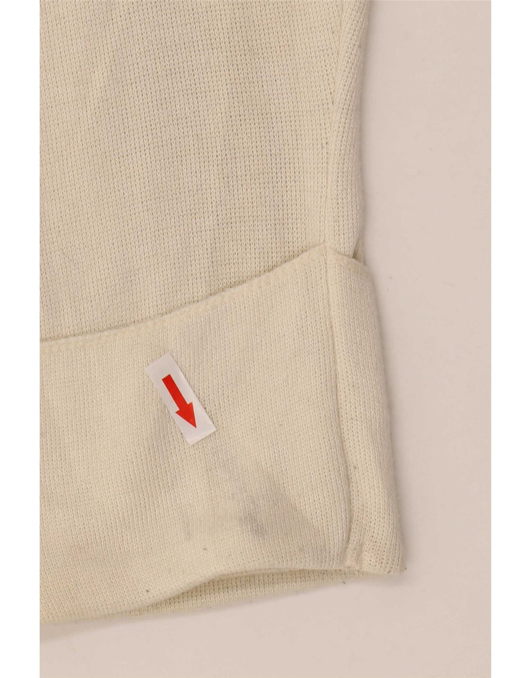Top corto oversize da donna Zara a maniche lunghe UK 10 piccolo in viscosa bianca