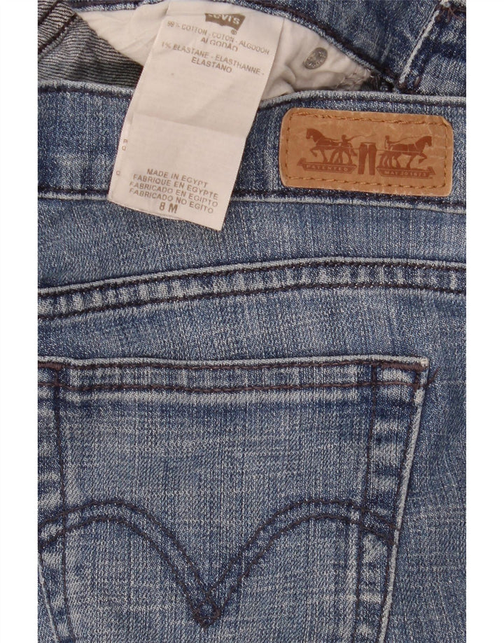 Levi's Donna 505 Jeans dritti US 8 Medio W33 L32 Cotone blu