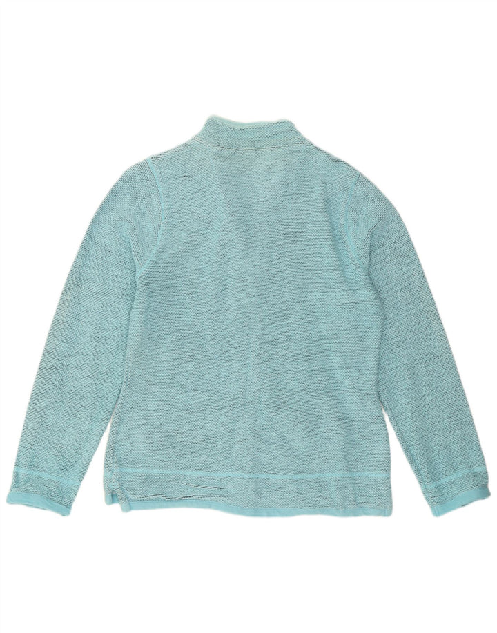 Giacca da tuta da donna Weird Fish UK 14 grande cotone blu