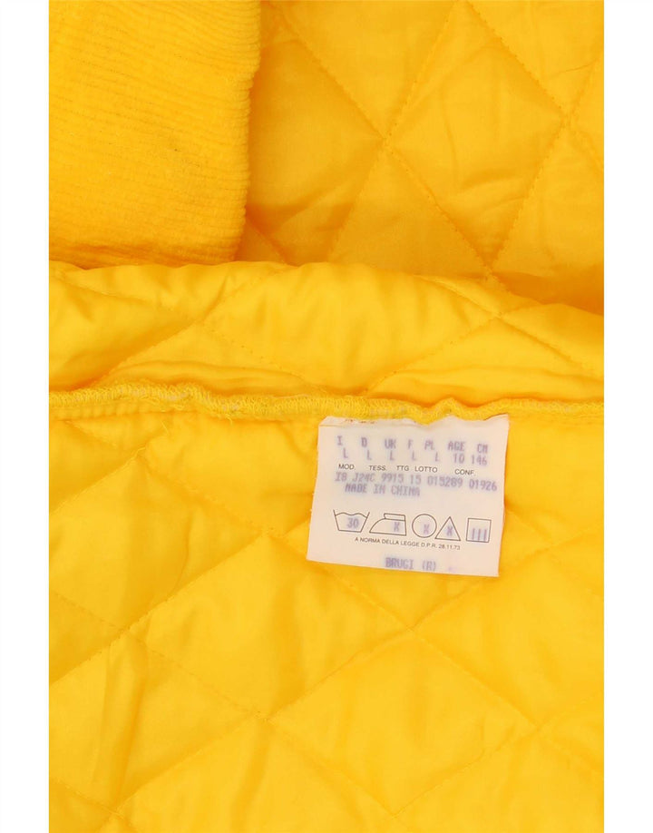 Giacca trapuntata da uomo Brugi UK 40 Large Giallo in poliammide