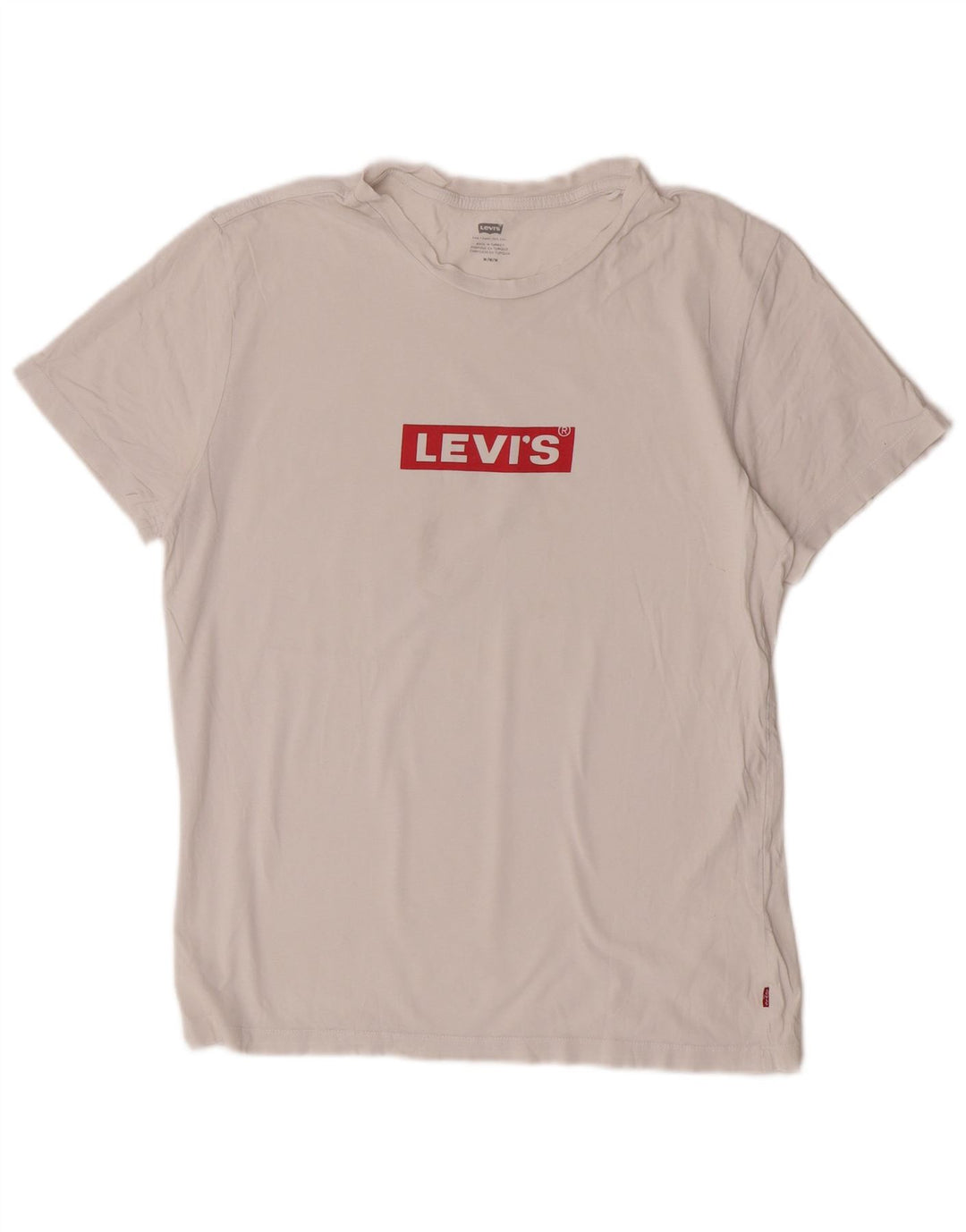 T-shirt grafica da uomo Levi's Top bianca media