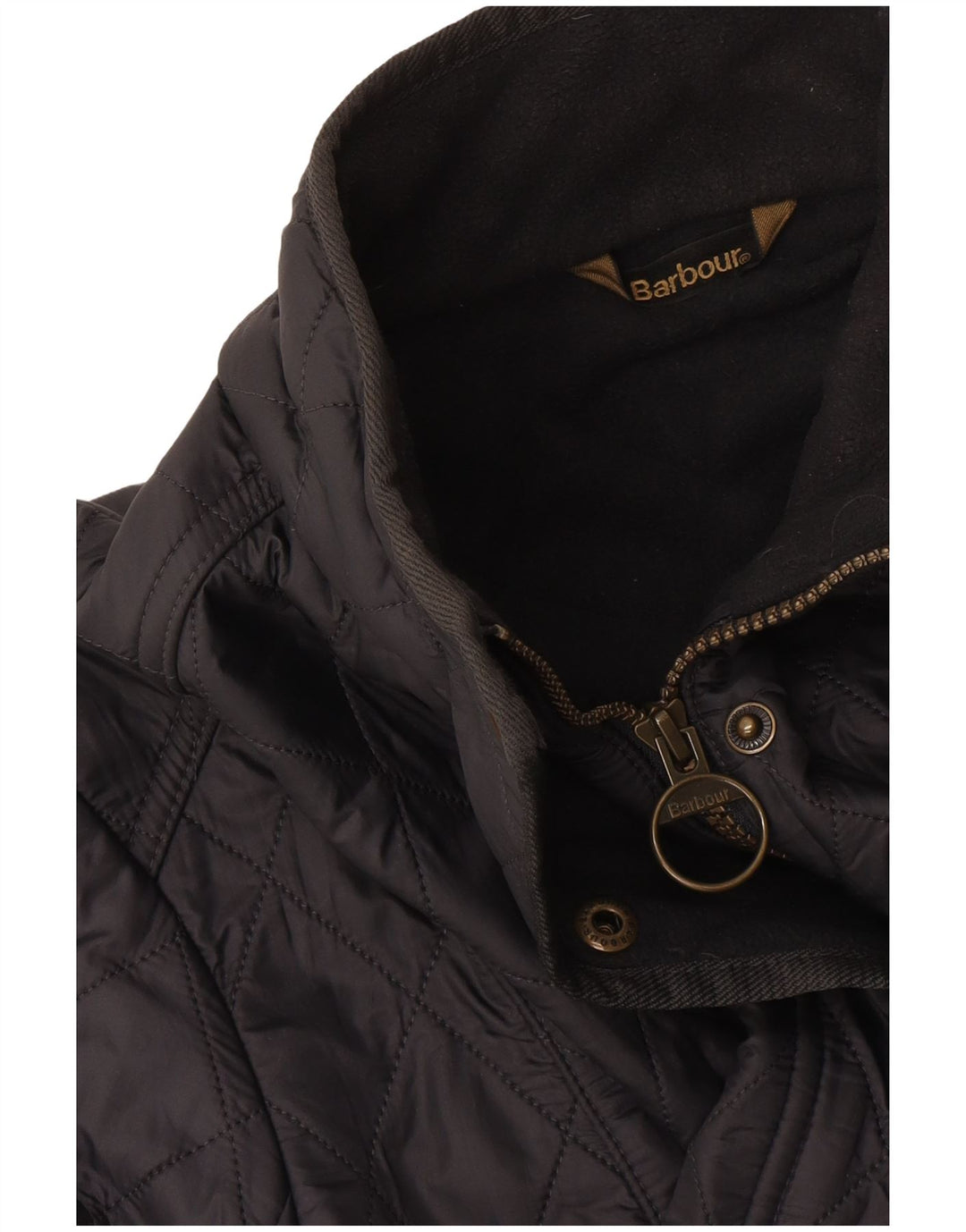 Giacca trapuntata da donna Barbour UK 14 grande nera