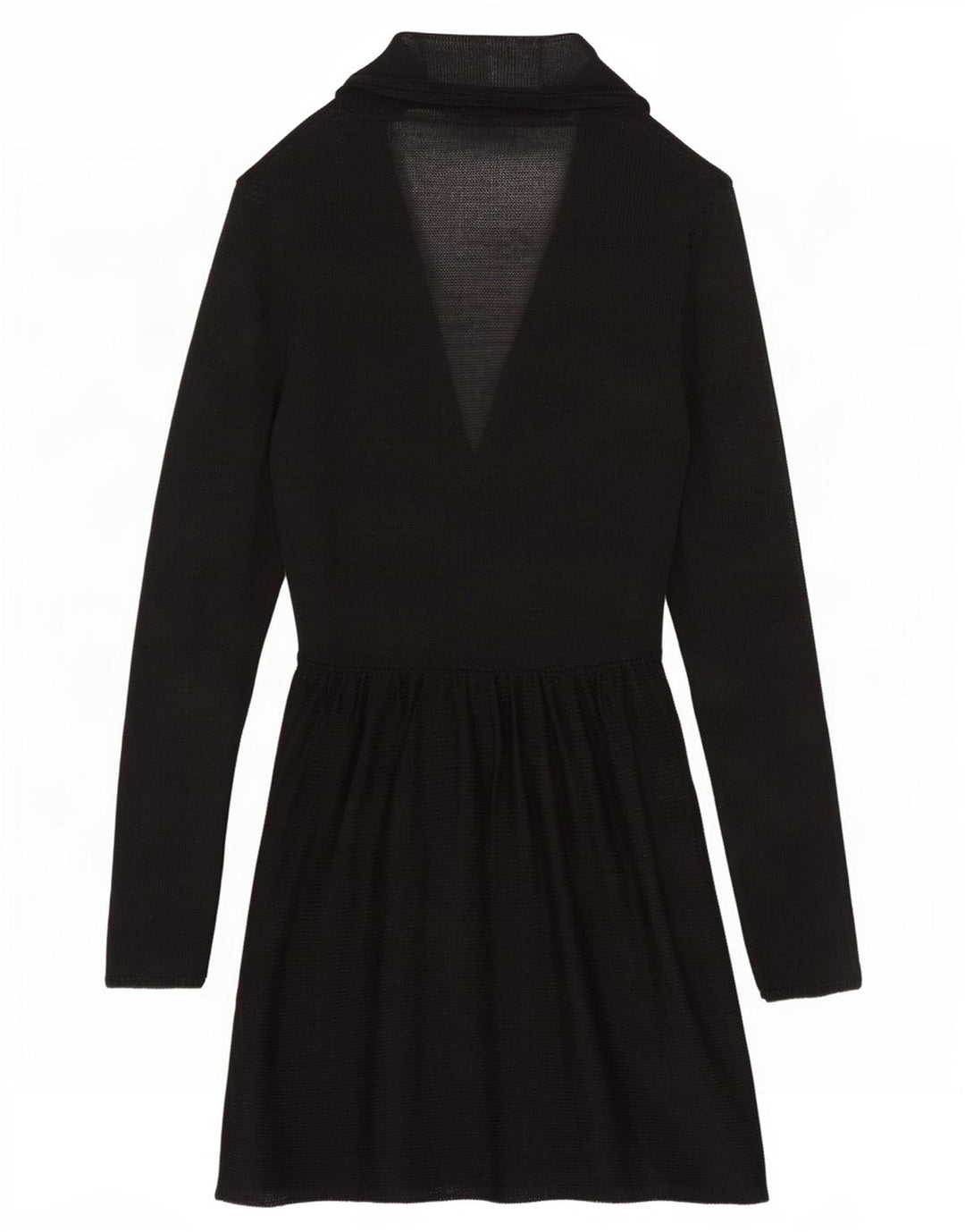 Maglione cardigan trasparente da donna Marks & Spencer UK 14 medio nero