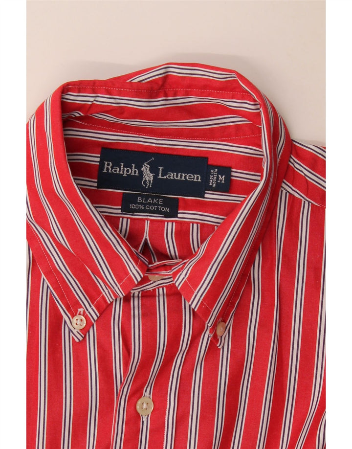 Camicia Blake da uomo Ralph Lauren in cotone a righe rosse medie