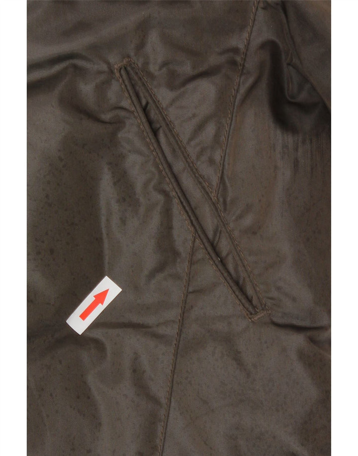 Cappotto imbottito con cappuccio da donna PEUTEREY UK 12 Poliammide marrone medio