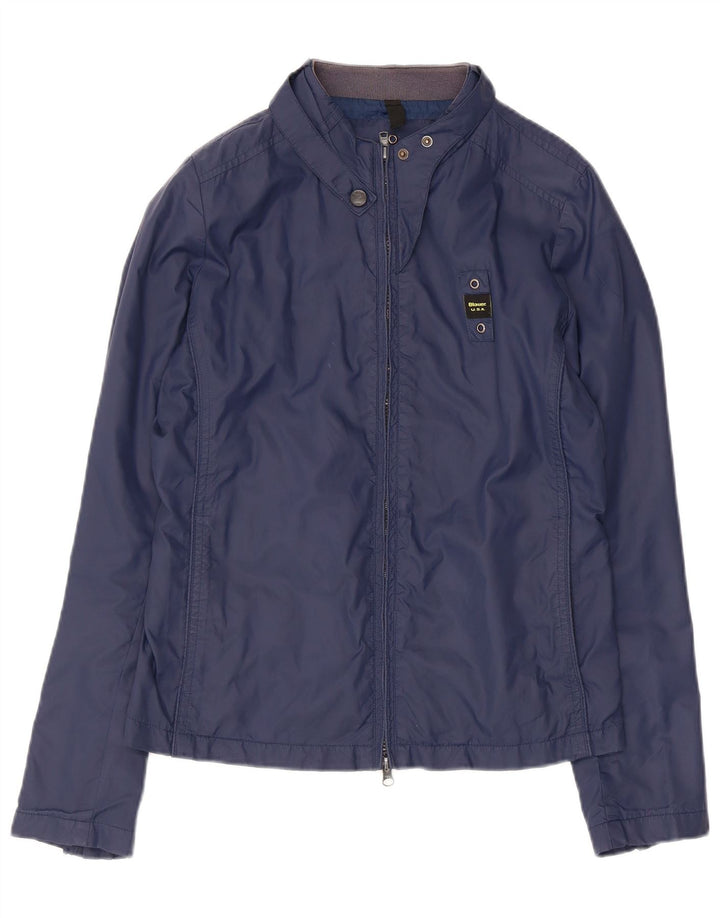 Giubbotto bomber da donna Blauer UK 12 medio blu navy in poliammide