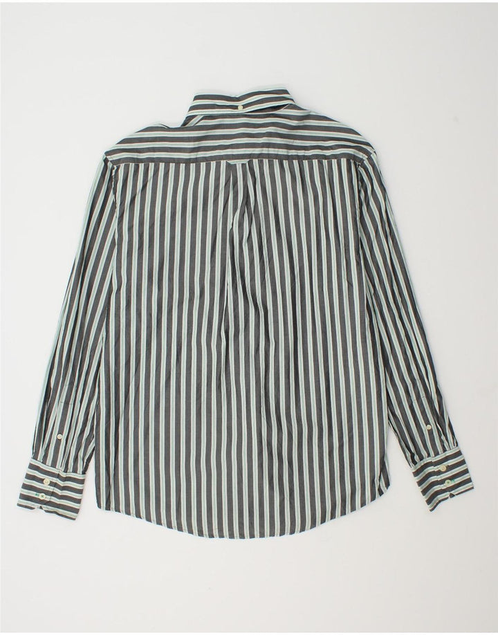 Camicia da uomo Ben Sherman XL in cotone a righe grigie