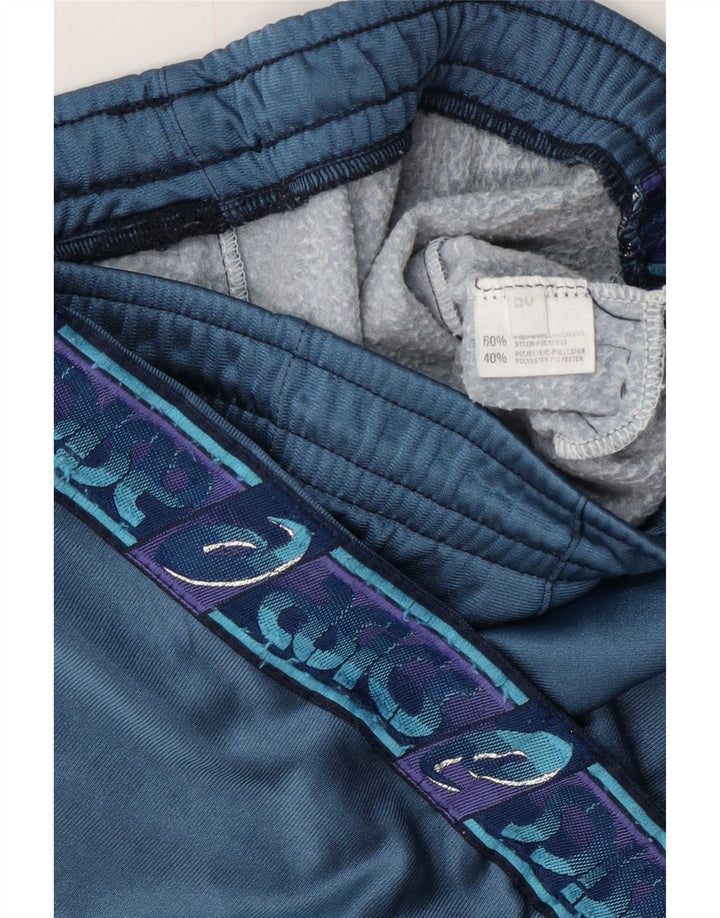 Pantaloni da tuta grafica da uomo Asics IT 50 Medium Blu Navy Colourblock