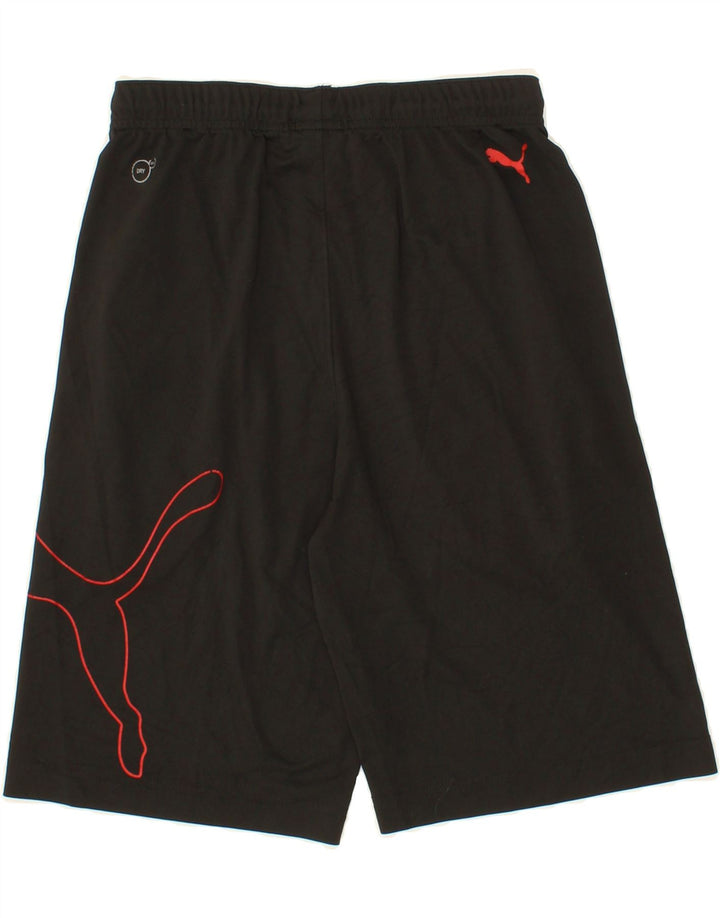 PUMA Mens Graphic Sport Shorts Small  Black Vintage Puma and Second-Hand Puma from Messina Hembry 