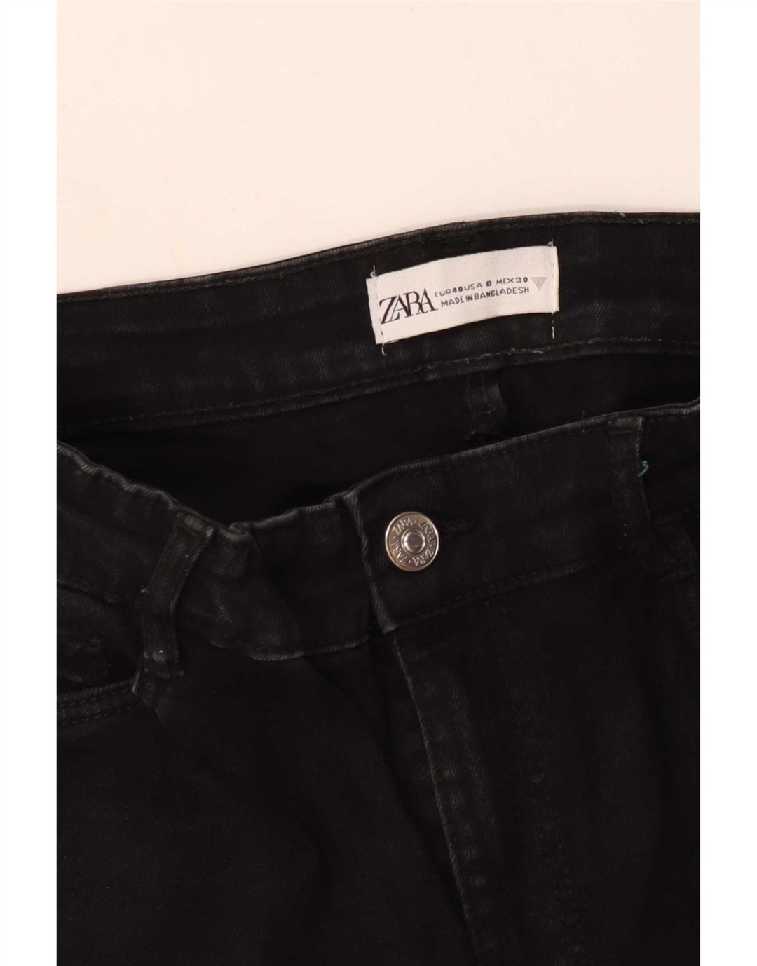 Jeans skinny da donna Zara EU 40 medi W30 L28 neri