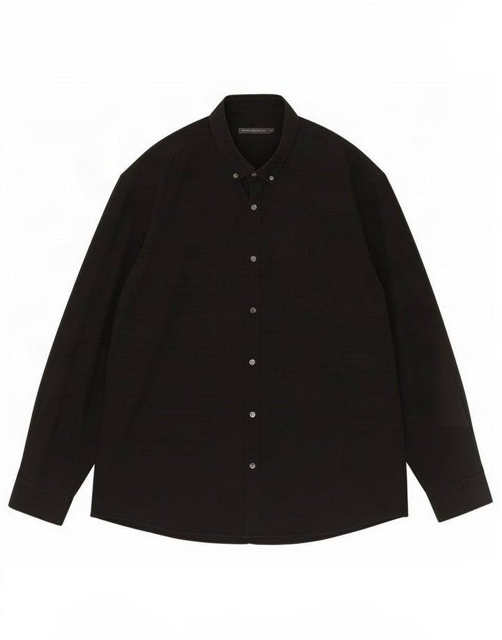 Camicia da uomo French Connection 2XL cotone nero