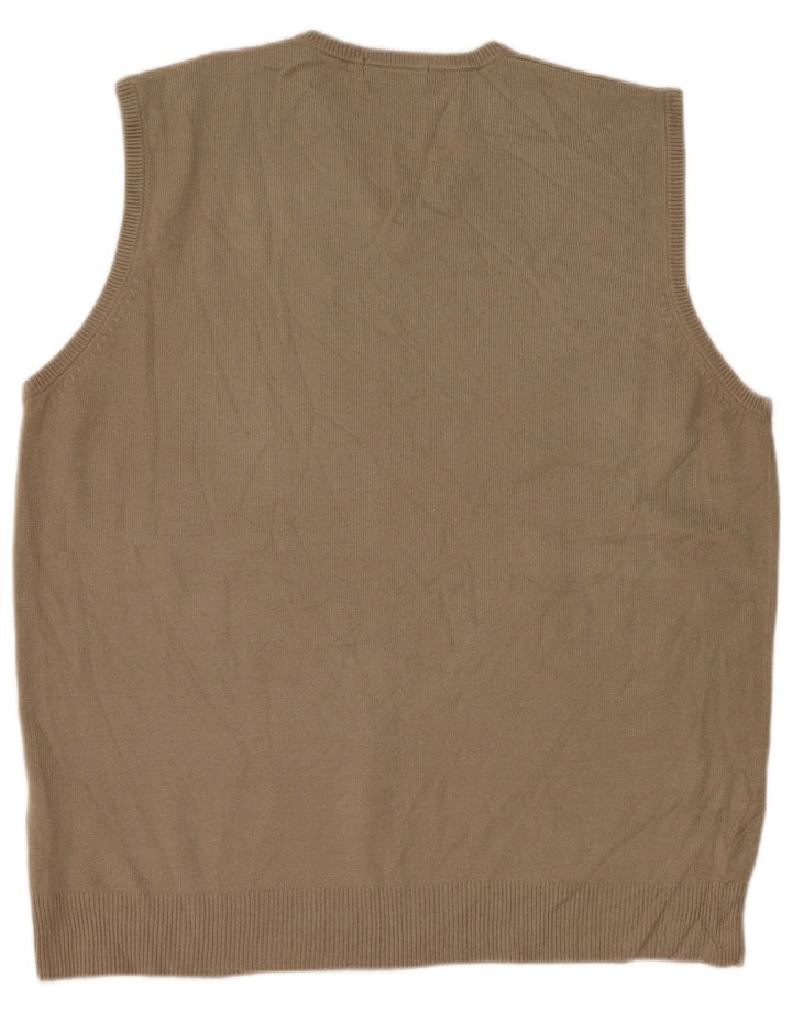 Canottiera da uomo Marks & Spencer grande in acrilico beige