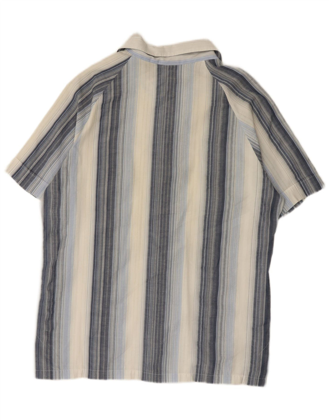 Camicia pullover a maniche corte da uomo LEE in cotone a righe grandi blu