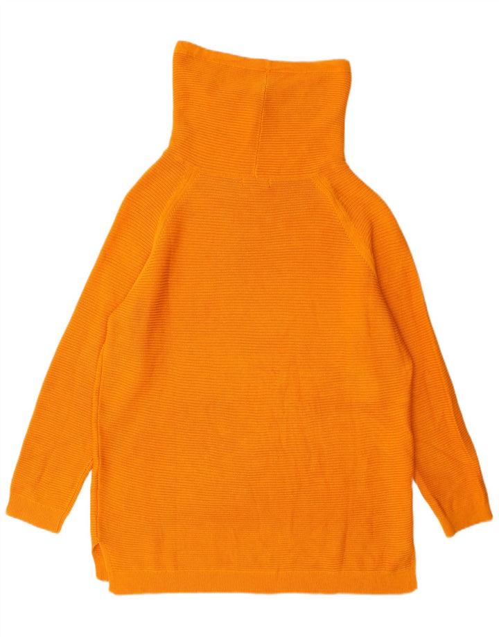 Maglione maglione a collo alto da donna Stooker UK 18/20 XL Cotone arancione