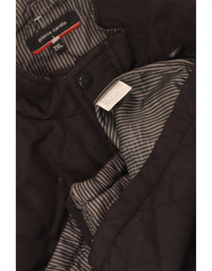 Gilet trapuntato da uomo Pierre Cardin UK 44 2XL Poliestere marrone
