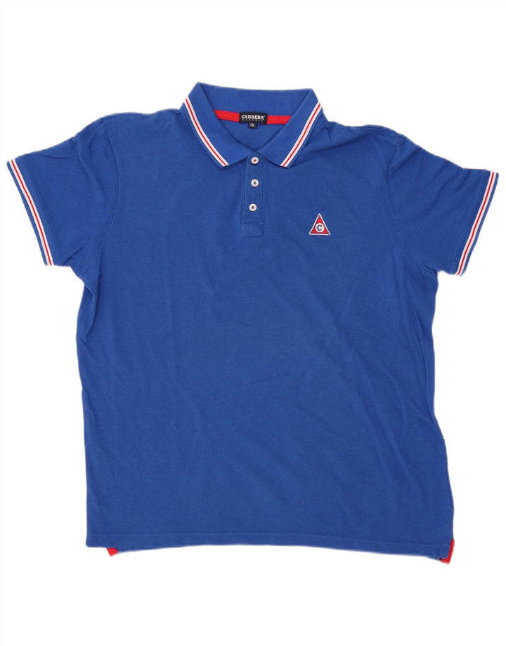 Polo CARRERA da uomo vestibilità classica 2XL cotone blu