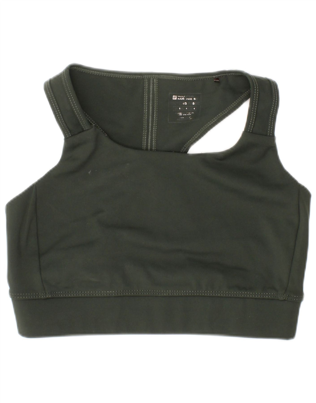 Mountain Warehouse Reggiseno sportivo da donna Top medio in poliestere kaki sportivo