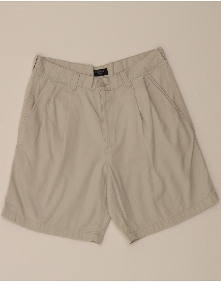 DOCKERS Mens Pegged Chino Shorts W32 Medium Grey Vintage Dockers and Second-Hand Dockers from Messina Hembry 