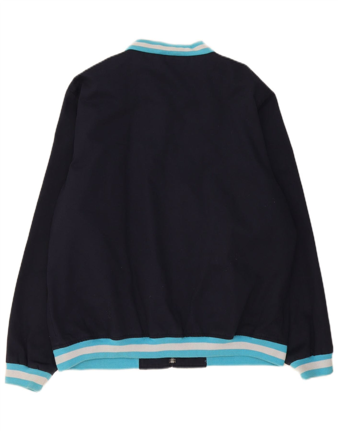 Giubbotto bomber da uomo Merc UK 42 XL Cotone color block blu navy