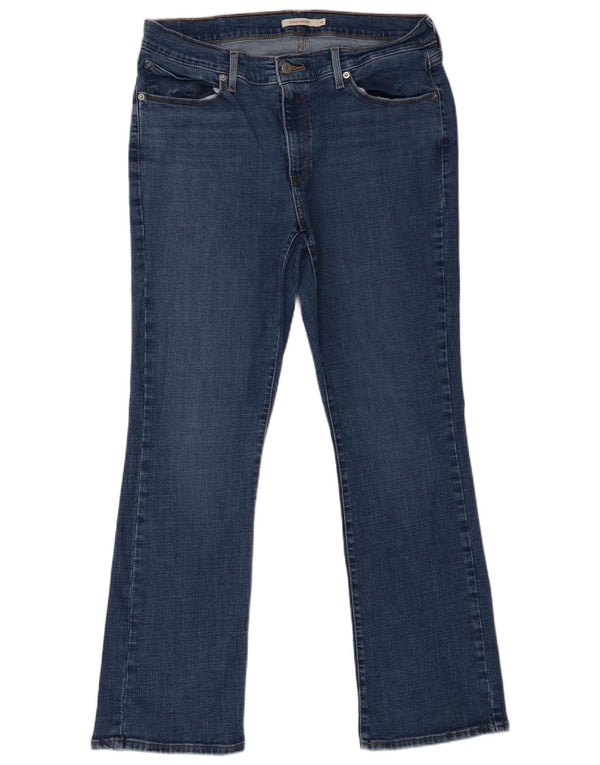 Jeans bootcut classici da donna Levi's US 14 XL W32 L32 cotone blu