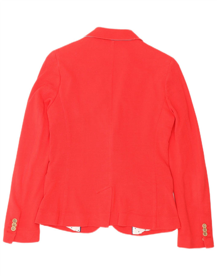 GANT Womens 2 Button Blazer Jacket UK 6 XS  Red Cotton