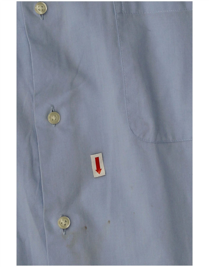 Camicia da uomo Dockers taglia 15 1/2 cotone blu medio