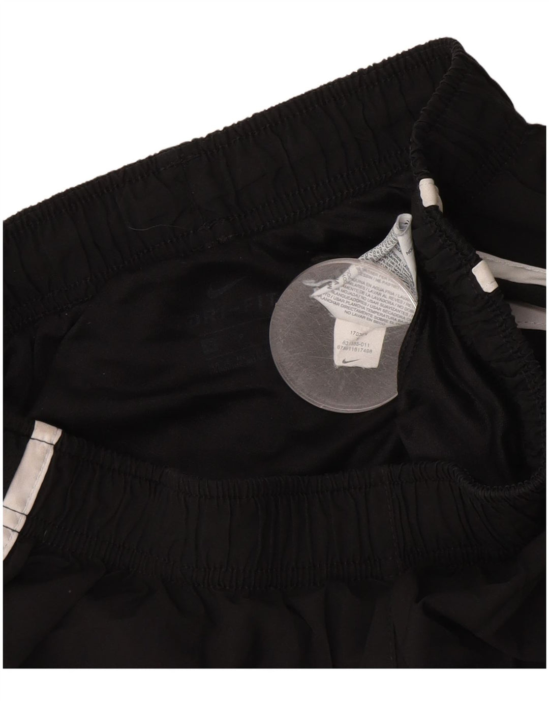 Pantaloncini sportivi da donna NIKE UK 8 Small poliestere nero