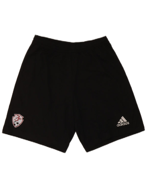 Pantaloncini sportivi Adidas Aeroready Graphic da uomo piccoli in poliestere nero