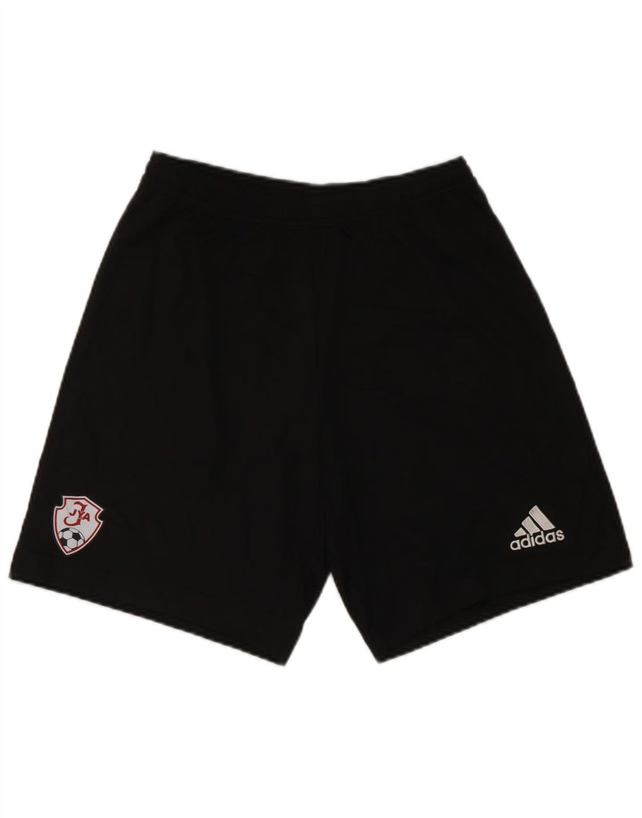 Pantaloncini sportivi Adidas Aeroready Graphic da uomo piccoli in poliestere nero