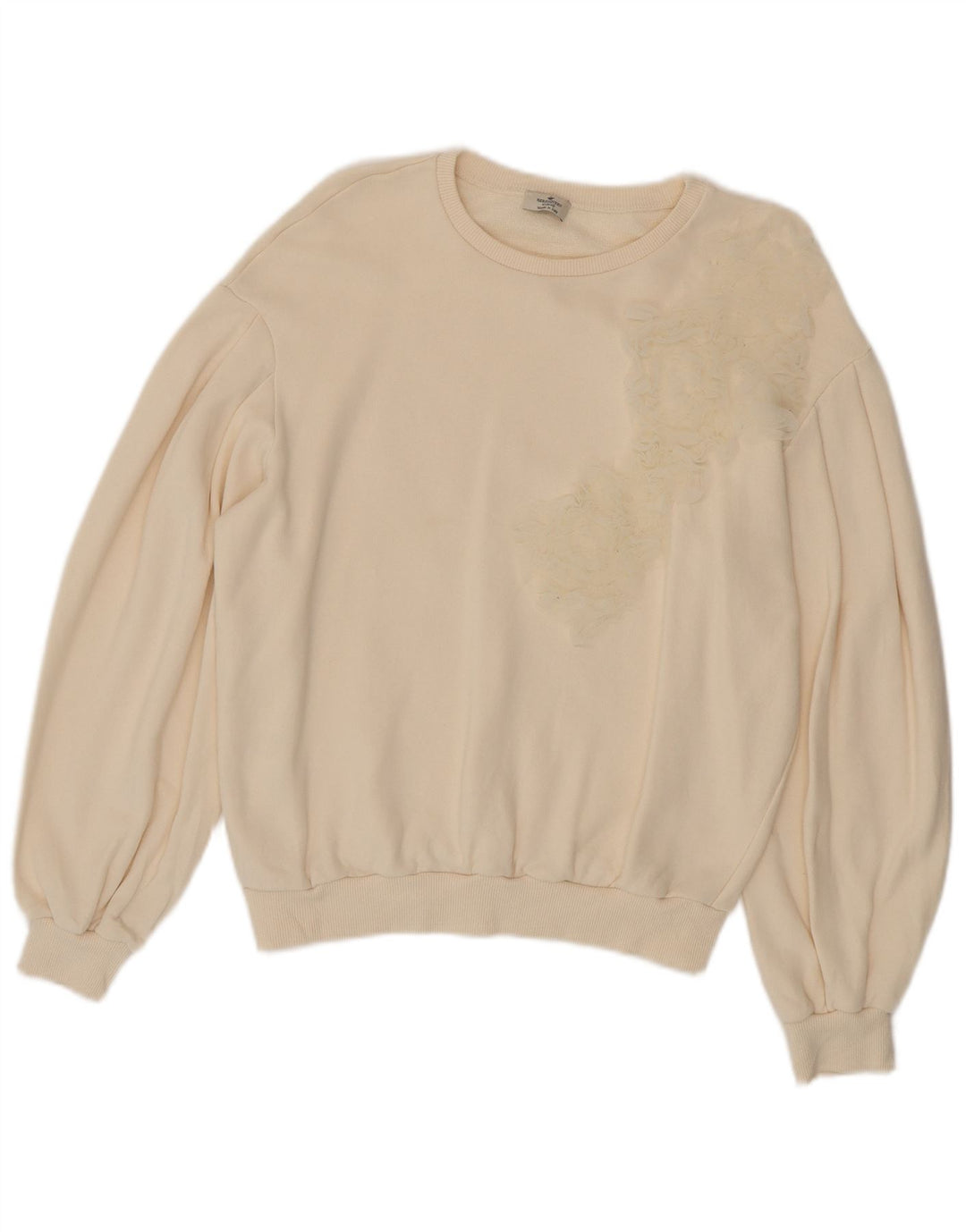 Felpa da donna Liu Jo Jumper UK 14 Medium Off White Floral