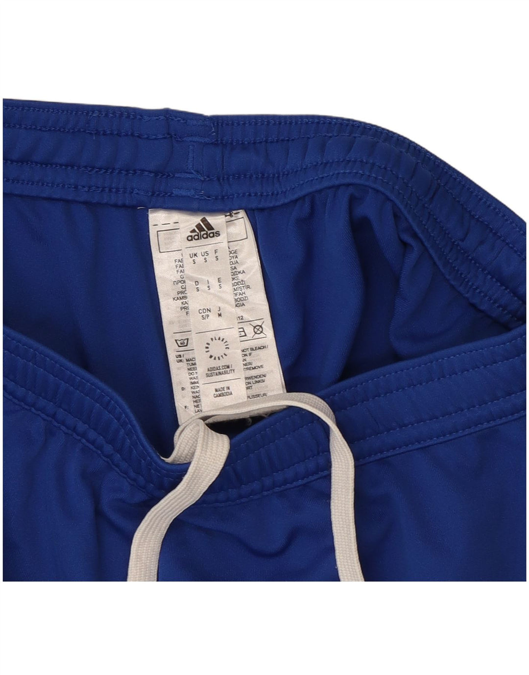 Pantaloncini sportivi Adidas Aeroready da uomo piccoli in poliestere blu