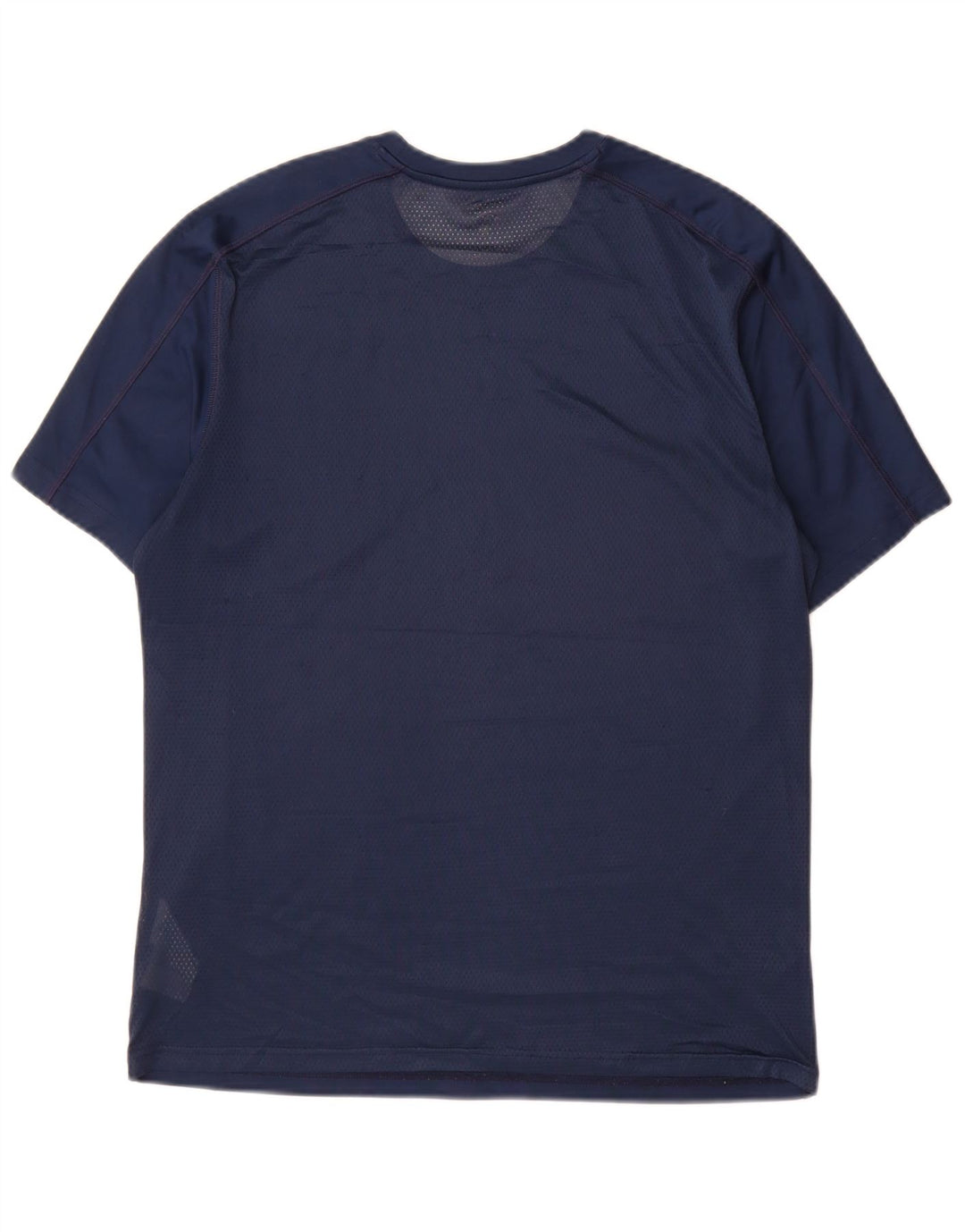 T-shirt Reebok Speedwick da uomo, media, in poliestere blu navy