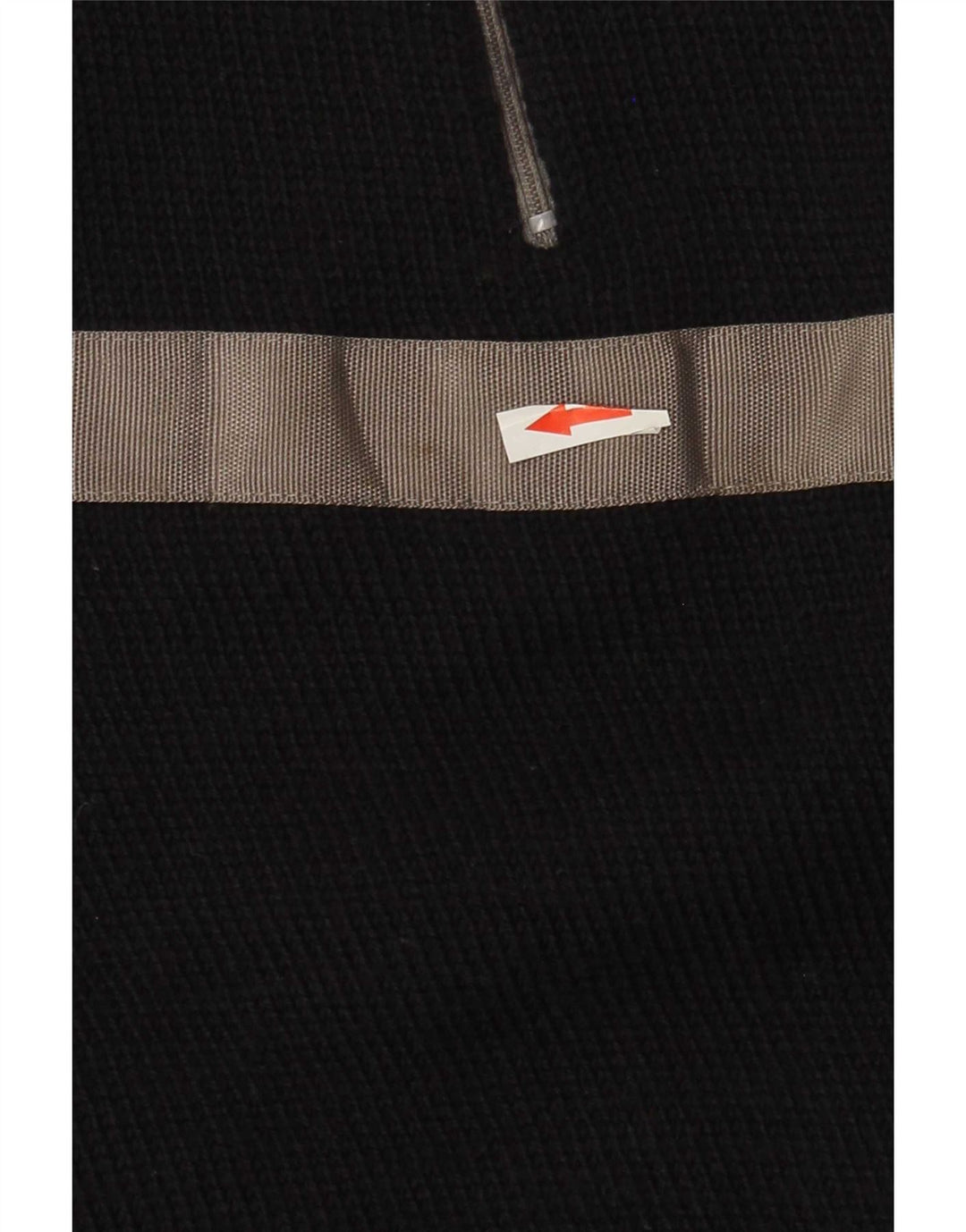 Maglione da uomo North Sails con zip e collo in lana color block medio blu navy