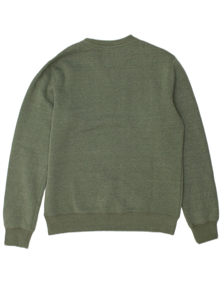 Felpa da uomo Element Maglione in poliestere verde medio