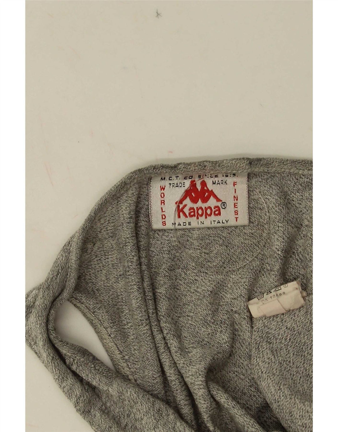 Canotta da donna Kappa UK 16 grande cotone grigio
