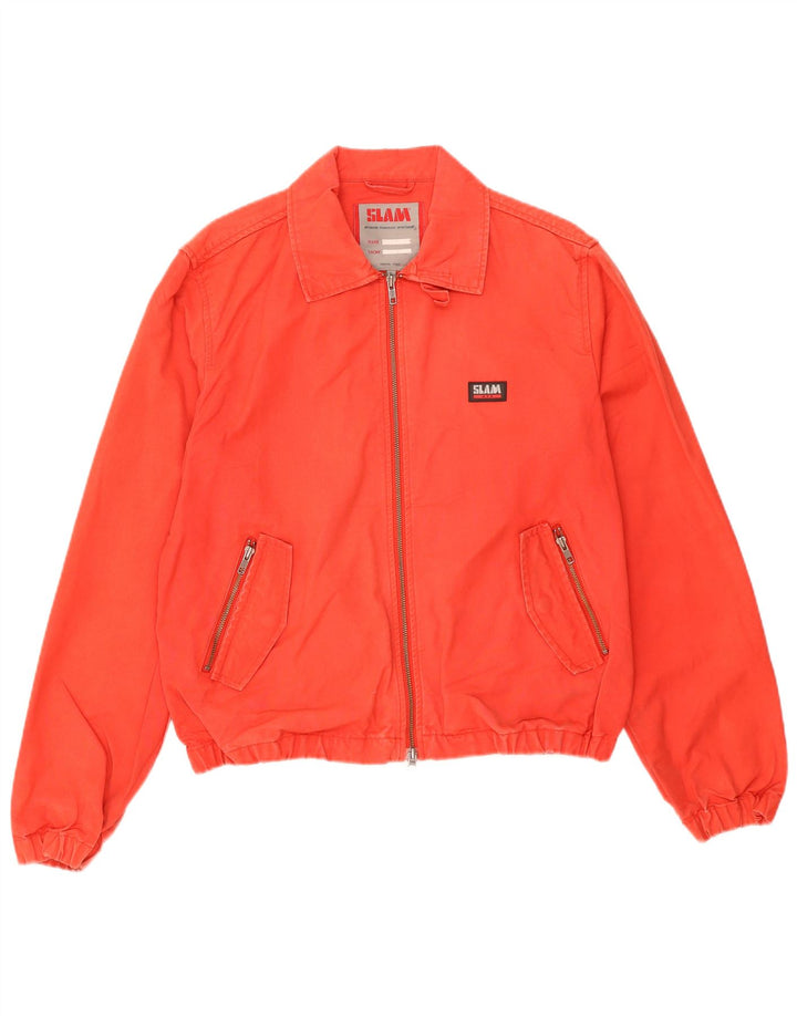 Giubbotto bomber da uomo Slam UK 40 grande cotone rosso